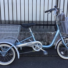 整備・美品車＞ブリジストン BW10・三輪自転車 定価75,800円 ブルー