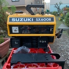 SUZUKI 発電機 SX600R  ジャンク？