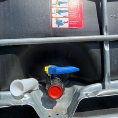 【IBCコンテナ1000L(黒色)】①▼即渡し可▼千葉市内直接引渡し可▼