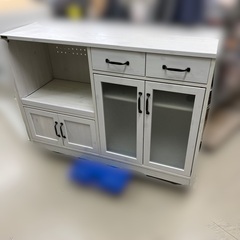 J1692 佐藤産業 CERISE INTERIOR レンジ台 キッチン収納 北欧調レンジ 
