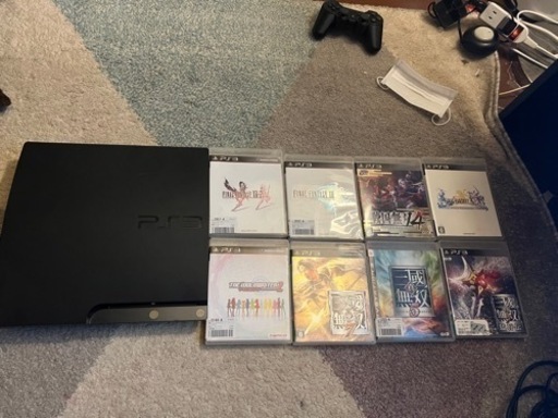 ps3本体　ソフト８本