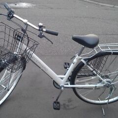 27インチ ? 中古 自転車 ⭕状態良し 13800円 ?6段切替 ? 鍵新品