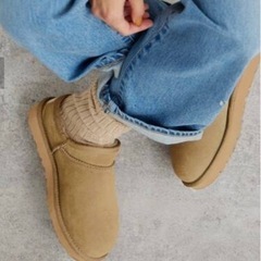 新品未使用 UGGのクラシック ムートンスリッパ ベージュ
