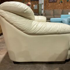 【愛品館市原店】レザーワールド（Leatherworld）３人掛けソファ