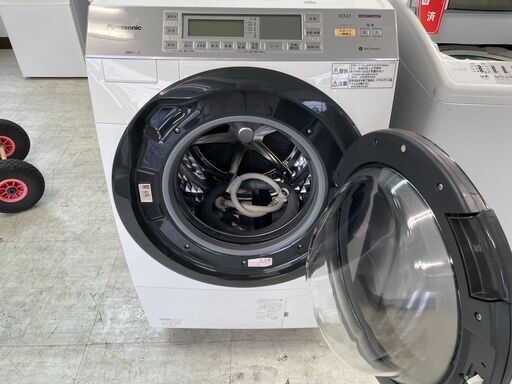 洗濯機の分解クリーニング行っています！パナソニック10Kドラム式洗濯機　2016年製　この商品は，ドラム　脱水バケット新品交換していますので末永く使用できると思います
