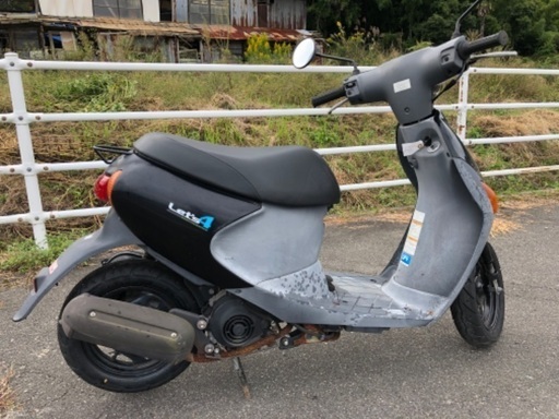 ①【スズキ 】☆レッツ4☆ 50cc 4サイクル　FI 　スクーター　バイク　キャブ仕様車！絶好調！！