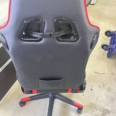  【A-301】GTRACING ゲーミングチェア 座椅子 レッドカラー中古 激安 