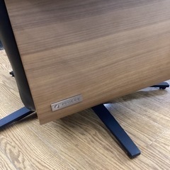 KJ-43【新入荷　アウトレット】ゼデレ　イタリアンレザー総革　パーソナルチェア&オットマン　黒