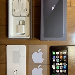 【超美品】iPhone8 64GB SIMフリー スペースグレー...