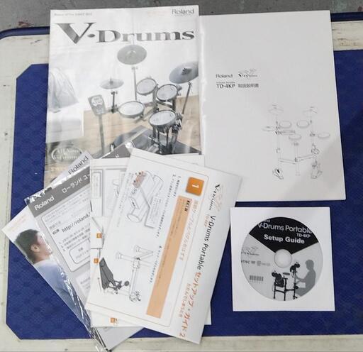 ROLAND ローランド TD-4KP V-Drums Portable 専用収納ソフトケース付