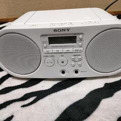 【ネット決済・配送可】【美品】SONY ZS-S40 CDラジオ...