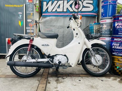 ☆実動！スーパーカブ110 白 JA07 PGM-Fi グリップヒーター付！ 千葉県