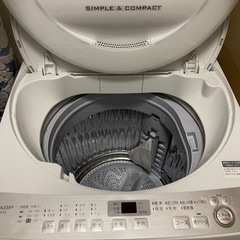シャープ ES-GE7B 洗濯機