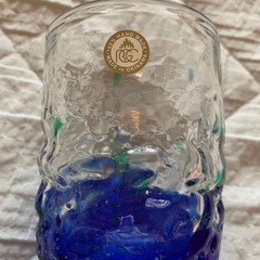【新品未使用】琉球ガラス　グラス　ロックグラス　沖縄