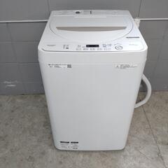 【受付終了】SHARP シャープ 全自動電気洗濯機 ES-GE4...
