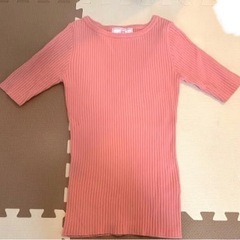 【美品】❣️Rady❣️リブニット　ピンク　M