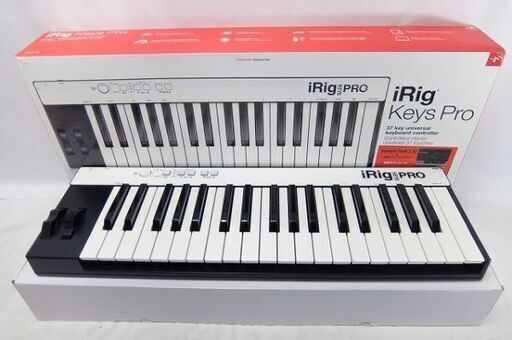 美品☆IK Multimedia iRig Keys Pro IK000029 N12553 MIDIキーボード/コントローラー 37鍵盤