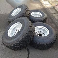 超深リムモンスタージムニー等35×12.50R15ハイリフトアップ車