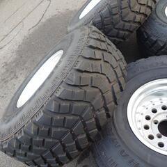 超深リムモンスタージムニー等35×12.50R15ハイリフトアップ車