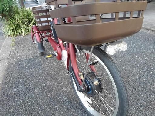 新品展示処分車 三輪車 電動自転車 ブリヂストン ラクットワゴン