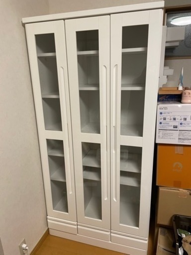 ガラス 棚 キャビネット