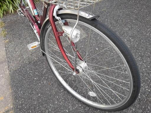 中古自転車2251 マルイシ 27インチ 6段ギヤ LEDオートライト