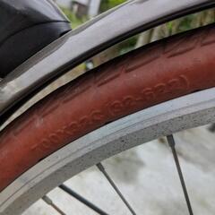 パンクレスタイヤ変速付き自転車