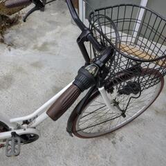 パンクレスタイヤ変速付き自転車