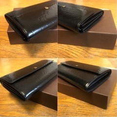 売り切れました】LOUIS VUITTON ヴェルニライン ポルトフォイユ・サラ 