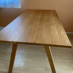 受け渡し終了しました。ダイニングテーブルセット unico/ Dining table
