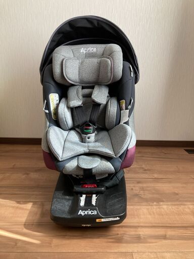 チャイルドシート0～4歳】Aprica クルリラプラス【中古・手渡し希望】
