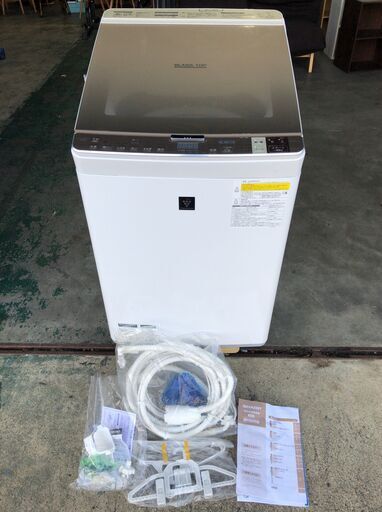 SHARP ES-GX8A-N 洗濯乾燥機 8.0kg 乾燥 4.5kg 2016年製 D083M026