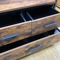 ⭐️人気⭐️NITORI Nステイン 収納付きハンガーラック ヴィンテージStyle ニトリ