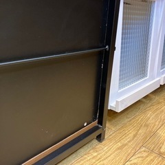 ⭐️人気⭐️NITORI Nステイン 収納付きハンガーラック ヴィンテージStyle ニトリ