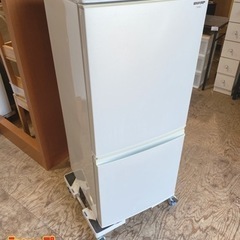 シャープ ノンフロン冷凍冷蔵庫 137L SJ-14S-W  2...