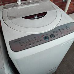 【今週中！】シャープ製洗濯機6kg あげます ES-GE60L