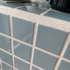 タイルテーブル　タイルスツール　韓国インテリア　北欧インテリア