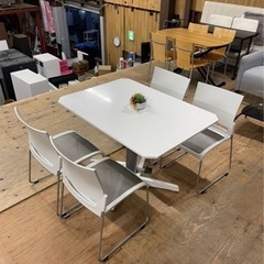 激安‼️昇降式テーブル 4人掛けダイニングセット🌟