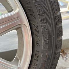 （交渉中）スタットレス　155/65R14 ホイル付き①