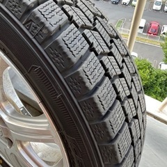 （交渉中）スタットレス　155/65R14 ホイル付き①