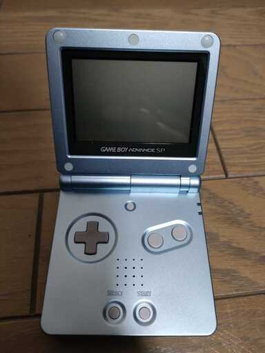 超美品！激レア！ゲームボーイアドバンス SP GBA パールブルー&数点