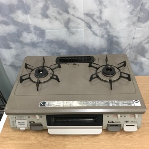 取引場所 南観音 K2210-333 リンナイ ガステーブル 都市ガス用 強火右 KGM64PBR【グリル汚れ】