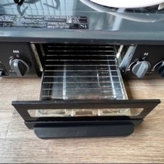 ガスコンロ 都市ガス 二口 ※クリーニング無し即決¥8000（要詳細確認）