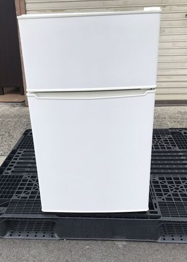 amadana ツインバード 2ドア 冷凍冷蔵庫 86L（冷蔵60L、冷凍26L） AT-HR11 2017年製