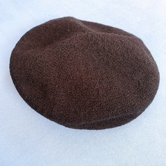 サマーニットベレー帽