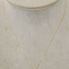 4℃ K18 ベビーパール・ダイヤモンド ネックレス 品番f21-283