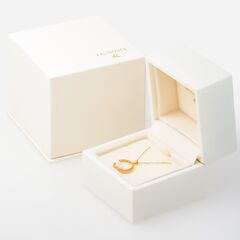 4℃ K18 ベビーパール・ダイヤモンド ネックレス 品番f21-283