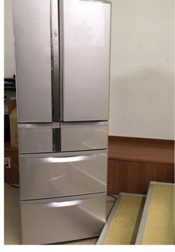 【OCT55】三菱ノンフロン大型冷凍冷蔵庫MR-R47Y-F 456L