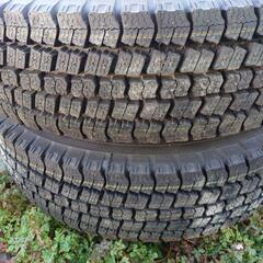 再度値下げ トラック 冬タイヤ  2本  215 85 16 2トン 4トン 未使用 エルフ キャンター