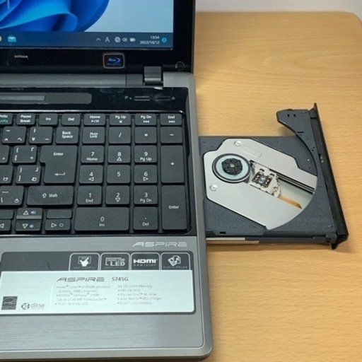 お取引完了】エイサー Aspire 5745G-N54E/L Core i7 メモリ4G SSD 
